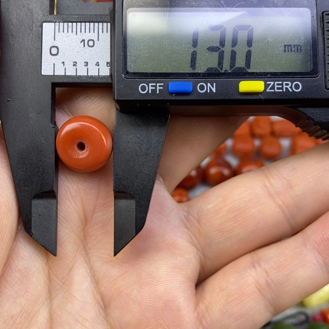 南红玛瑙未镶嵌单珠13mm