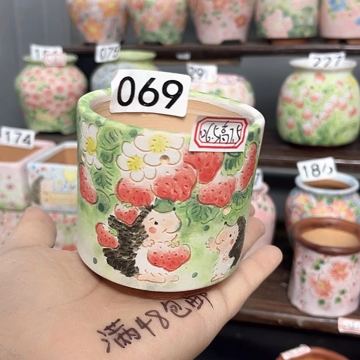 手工制作多肉花盆