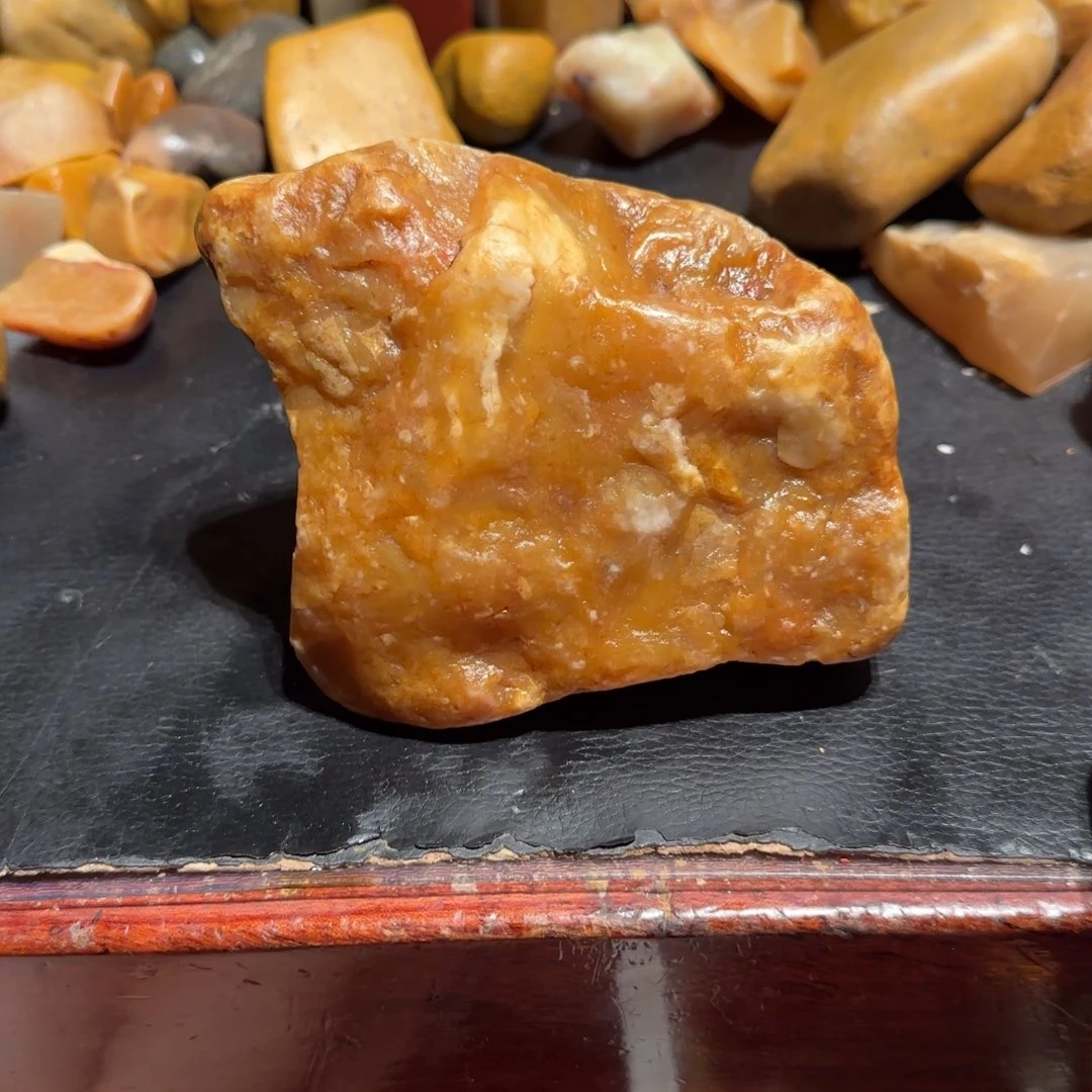 老挝石用****8田黄原石，