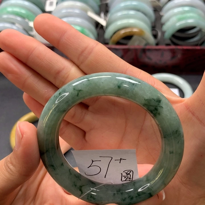 未镶嵌手镯翡翠手镯