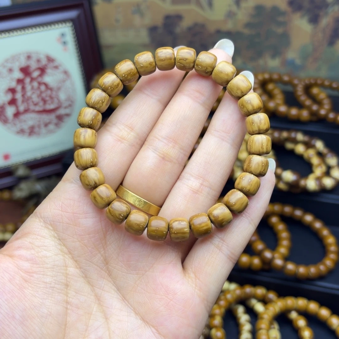 紫金鼠手串9尺寸实心全品无暇福利