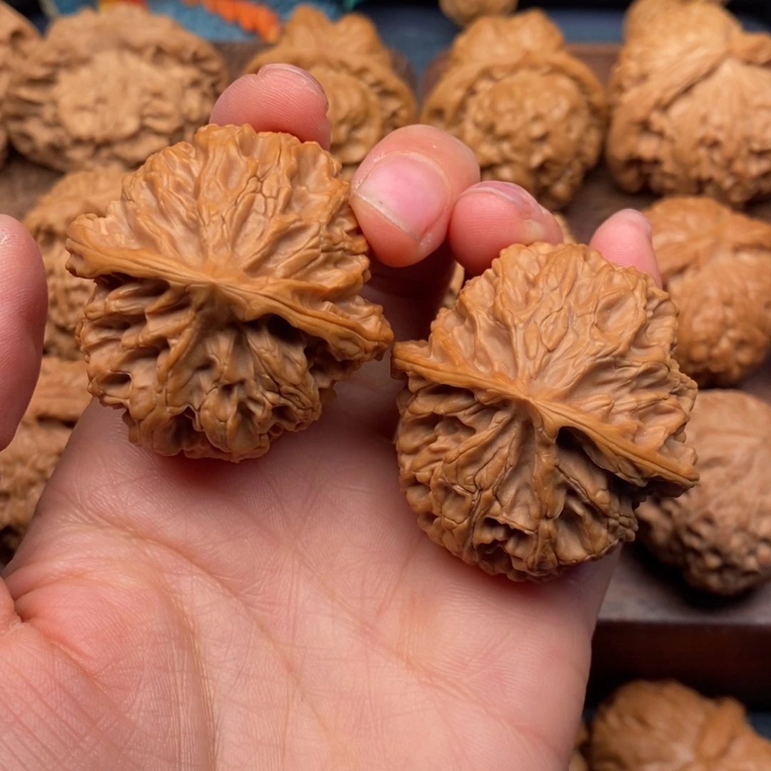 文玩核桃把件40精品原桩苹果园