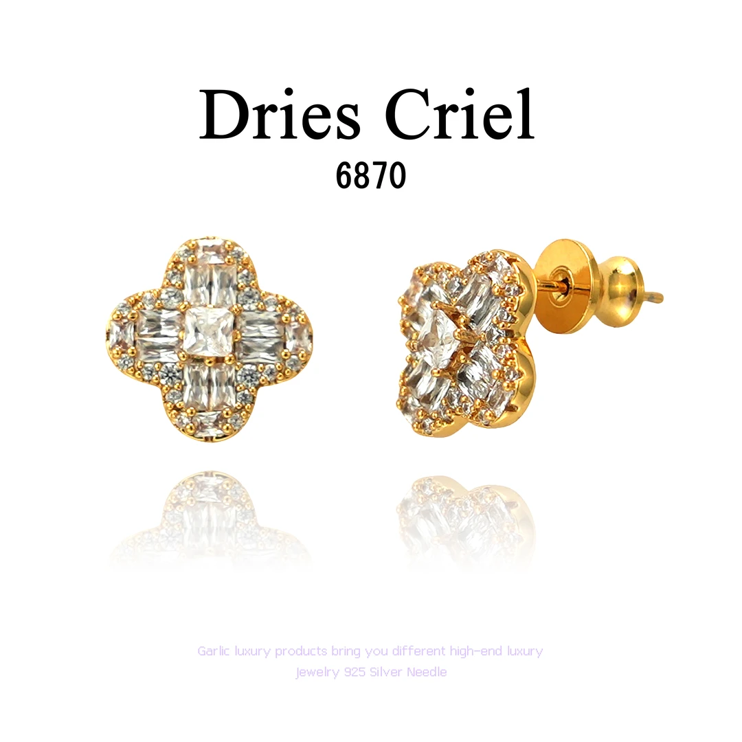 铜合金耳饰 Dries Criel耳饰~6870