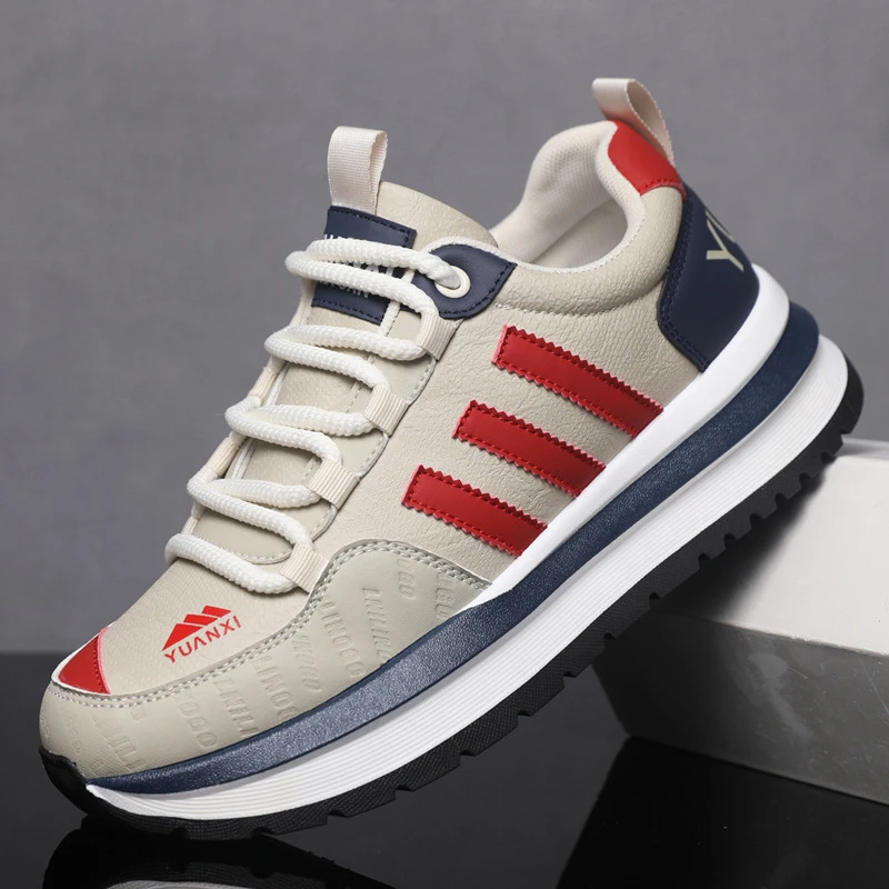 男鞋2025秋冬百搭时尚轻便休闲潮鞋阿甘鞋老爹鞋舒适潮流运动鞋子