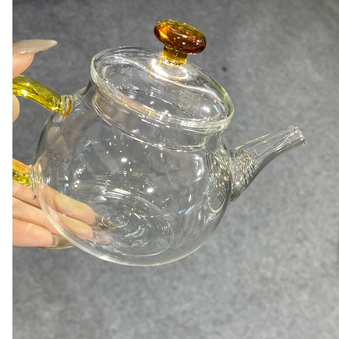 小泡茶壶高硼硅玻璃耐热玻璃
