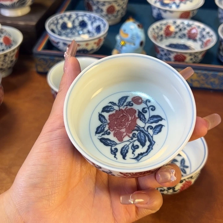 瓷片景德镇陶瓷手工手绘