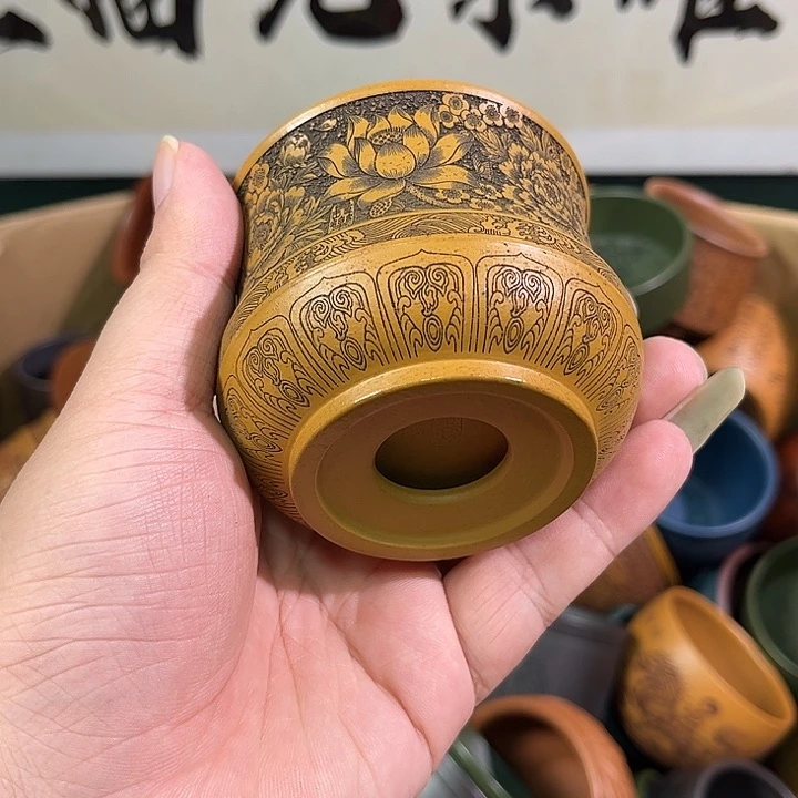 茶杯紫砂全手工紫砂主人杯
