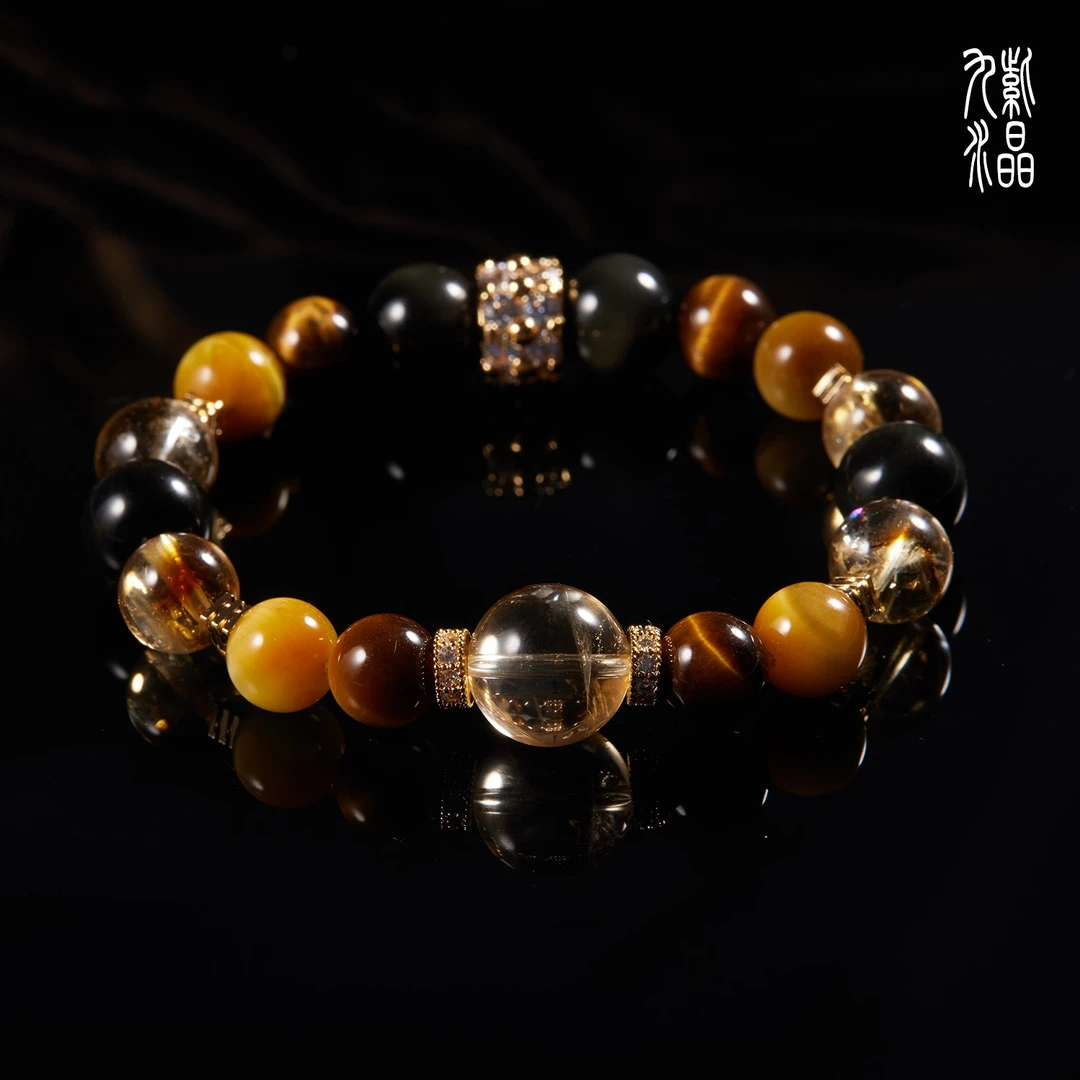 【金霸大综合】金银山黄塔晶爆闪金虎眼石10m顶珠12m多样性发其一