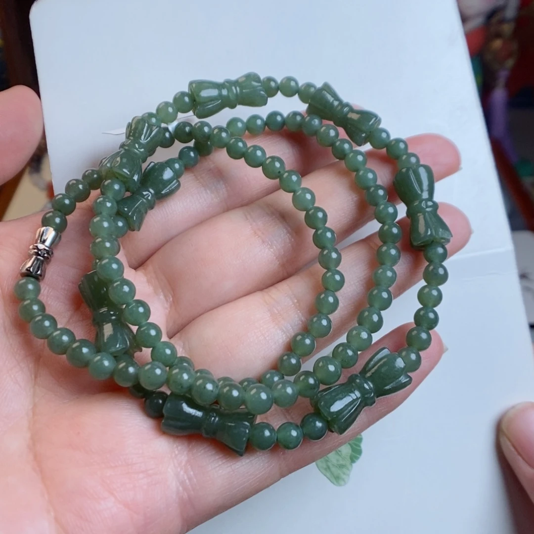 和田玉手链未镶嵌