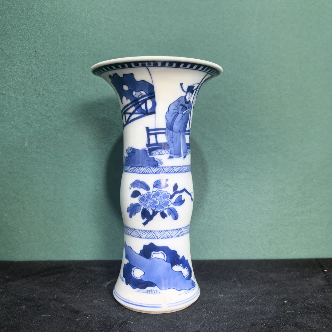 仿古瓷 仿古瓷保利60花觚1755