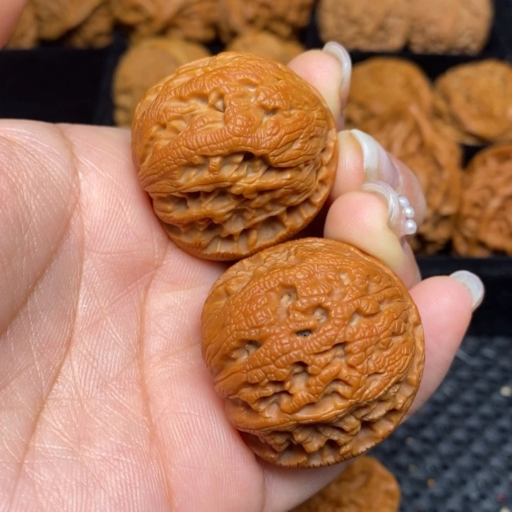 吊坠文玩核桃秦岭野生116
