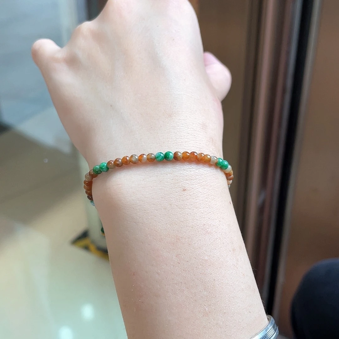 未镶嵌手链翡翠大*