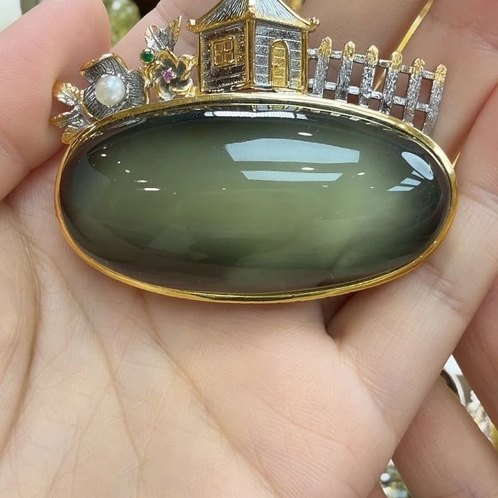 琥珀未镶嵌珠宝奇石