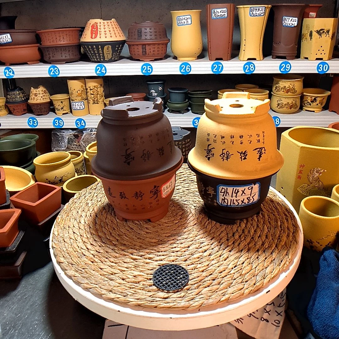 宜兴紫砂紫砂花盆花盆