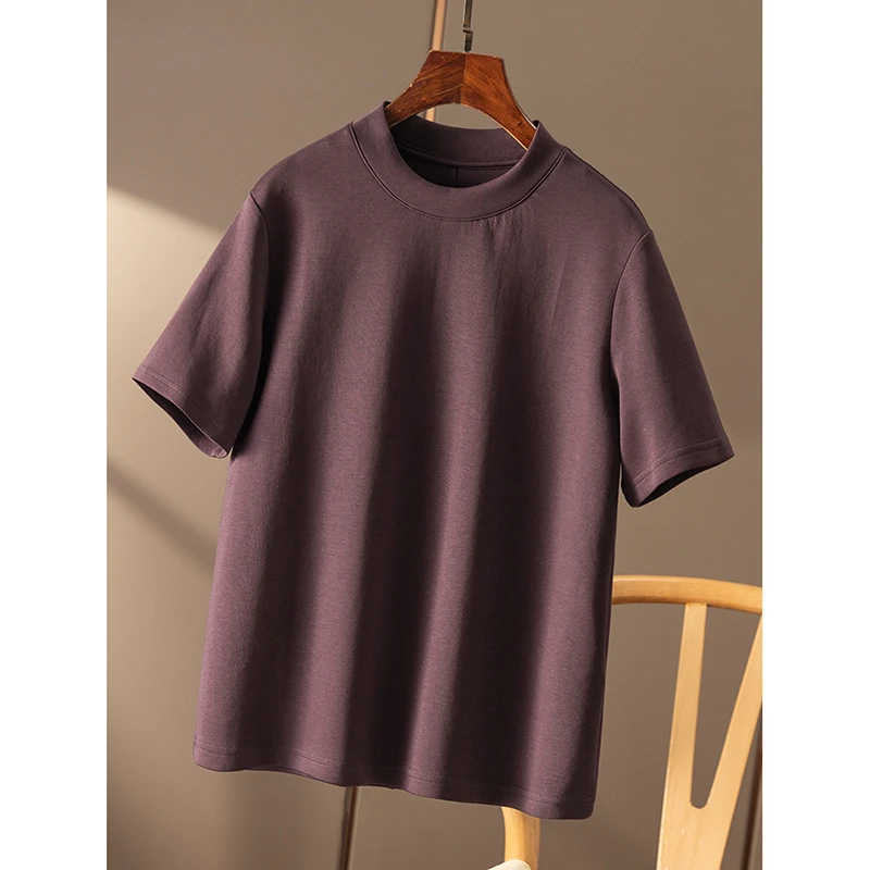 春天家 好穿到上瘾！法G篙品质含莫代尔空气棉短袖T恤女9U69 特