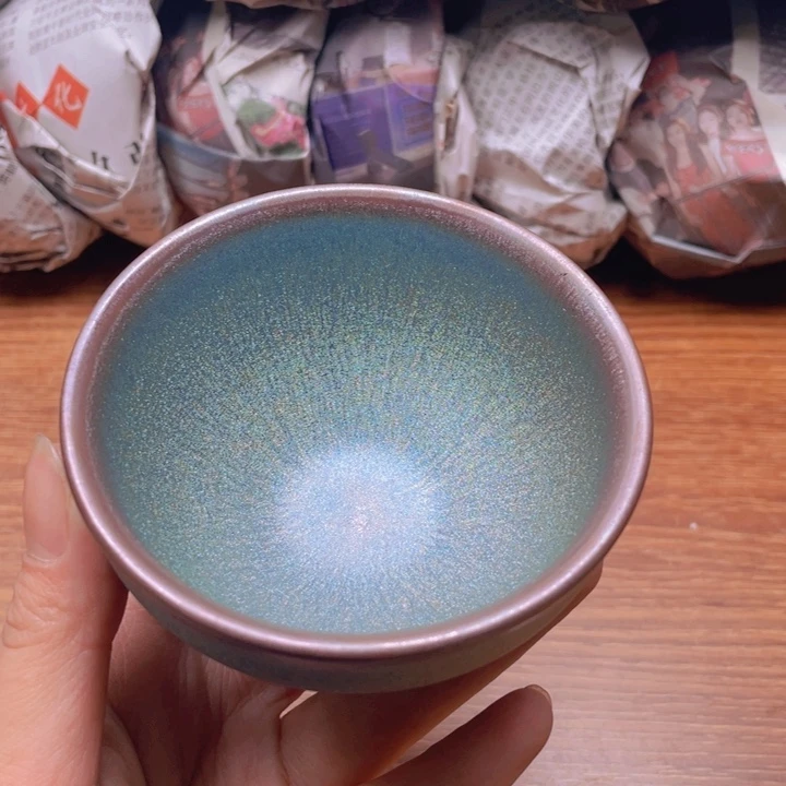 茶盏建窑建盏主人杯