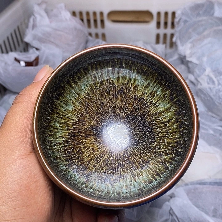 茶盏建盏喝茶主人杯茶杯