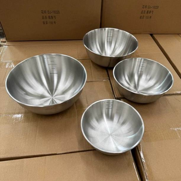 勺子哥 出韩套装盆18-10不锈钢加厚四件套洗菜盆