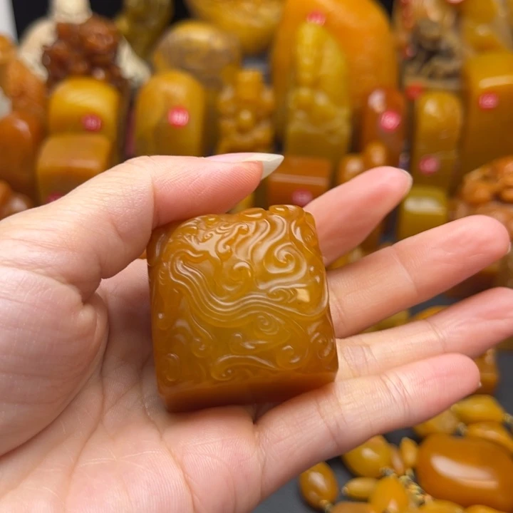 穿***8寿山石印石题材：工艺品