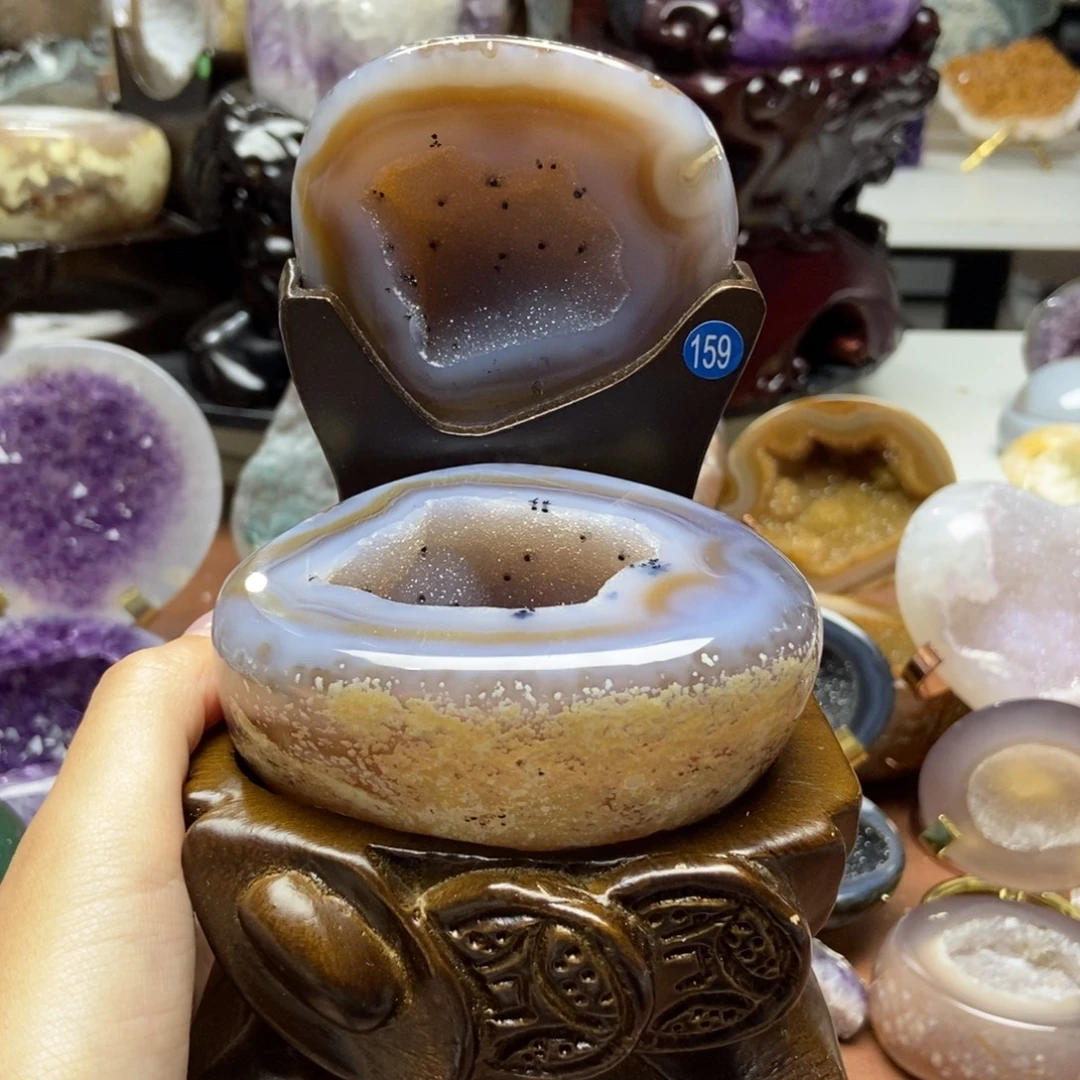 紫晶摆件未镶嵌水晶