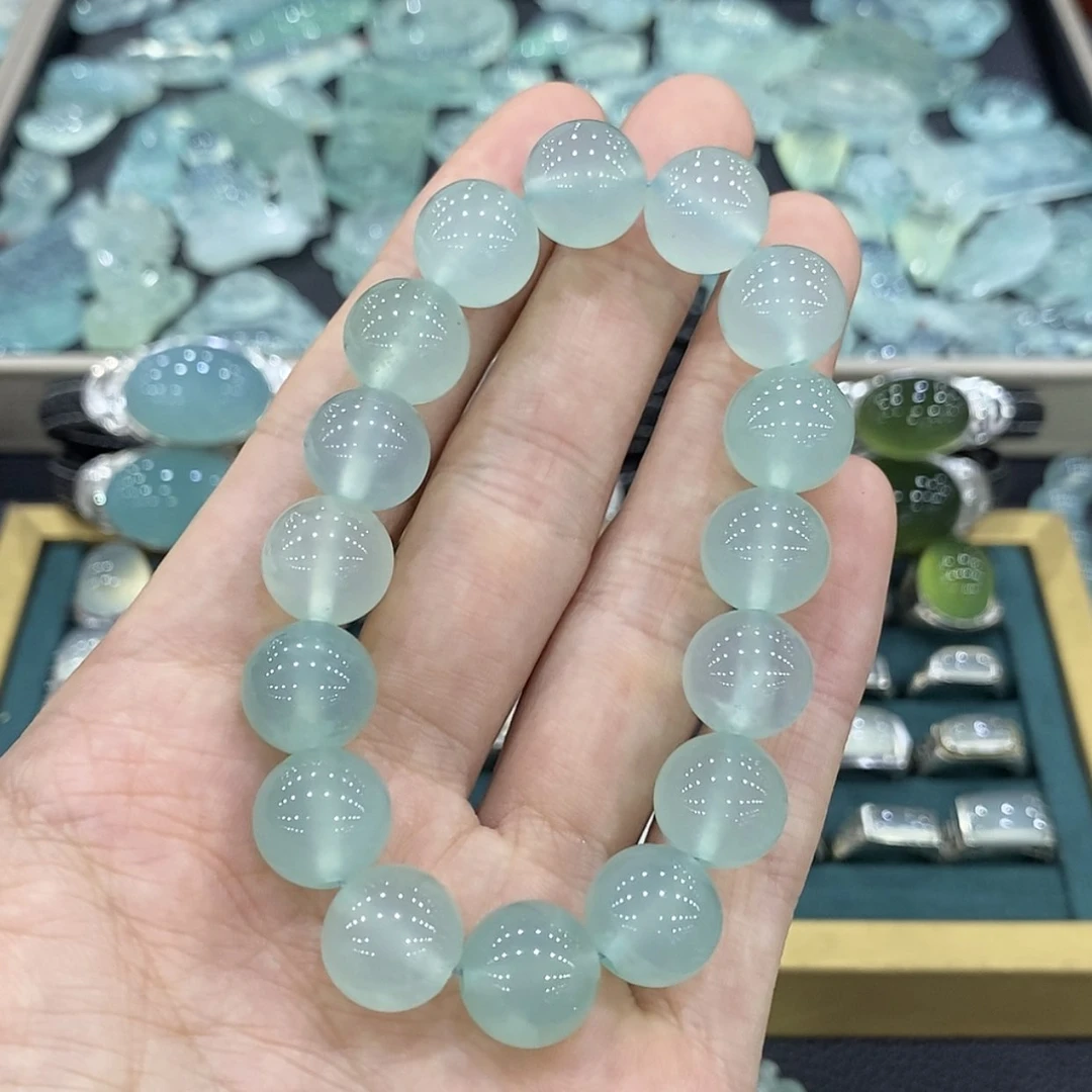 【闪购商品】蛇纹石玉未镶嵌手串
