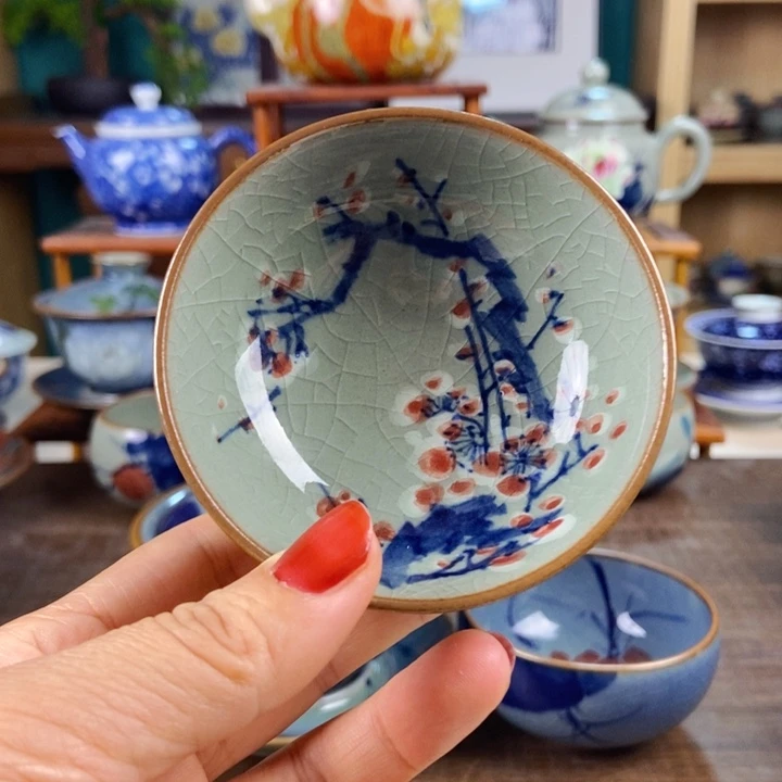 瓷片手工制作工艺精湛等特点为