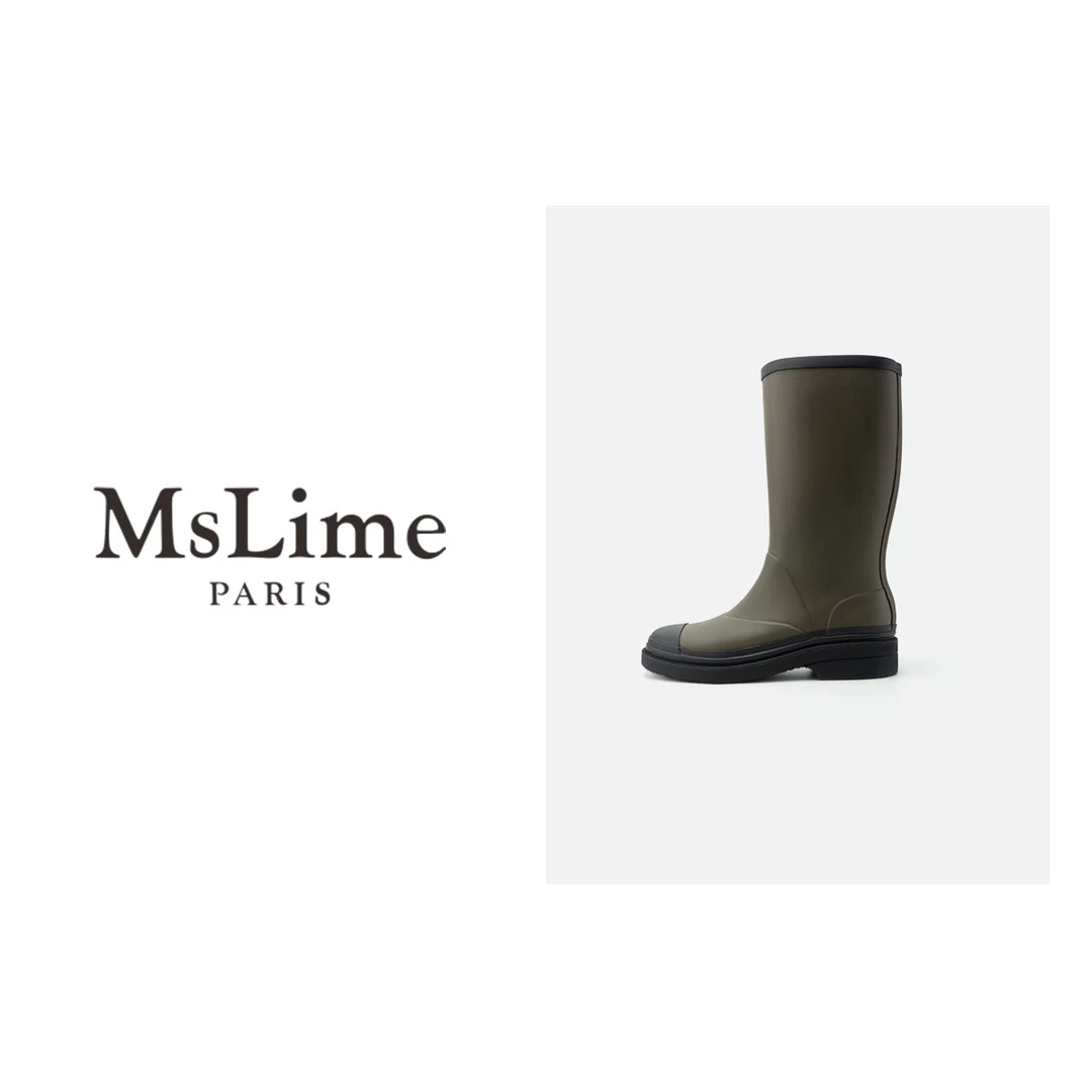 王嬛嬛MsLime24年新款休闲气质时尚百搭靴子HC2C1425