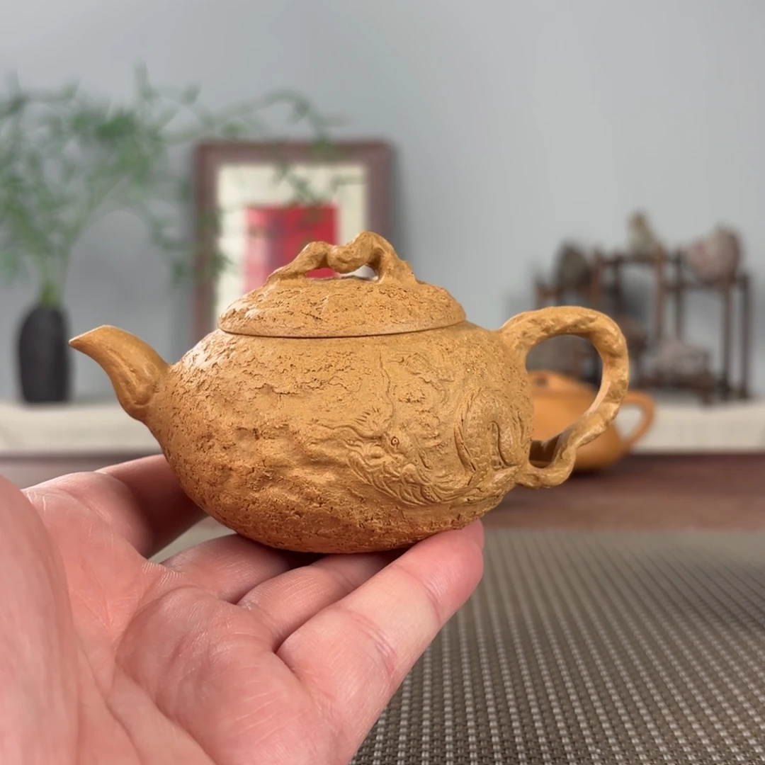 茶壶紫砂黄龙山原矿紫砂壶180