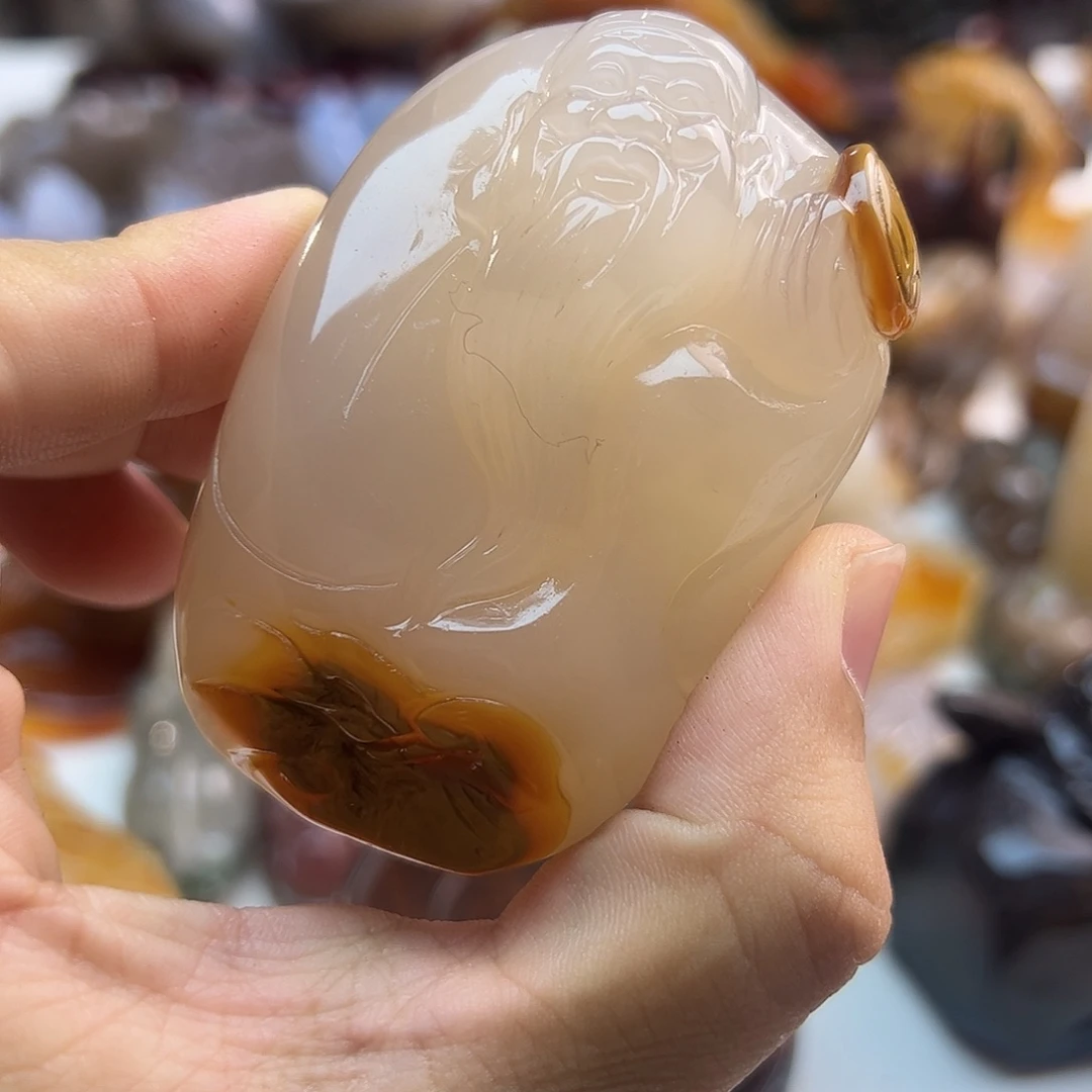 玛瑙/玉髓未镶嵌颈饰