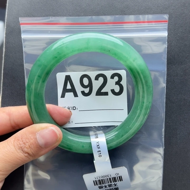 石英质玉（非洲翠）未镶嵌手镯59