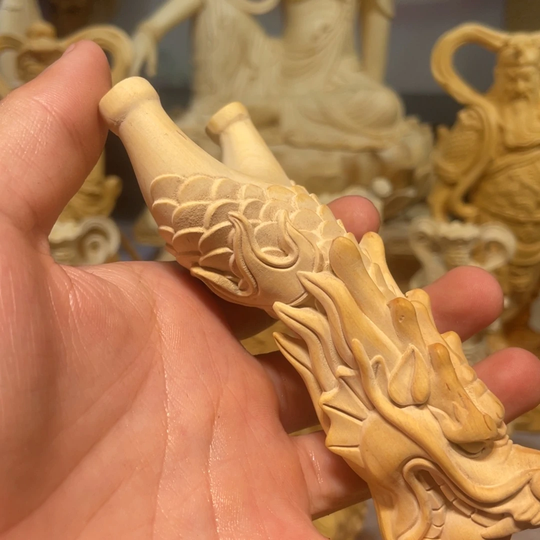 黄杨木黄杨龙头弹弓