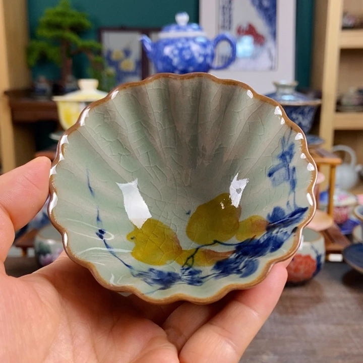 瓷片手工制作工艺精湛等特点
