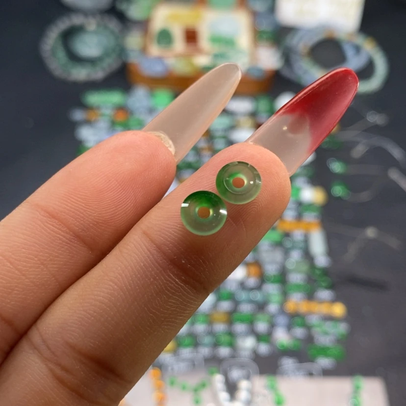 【闪购商品】翡翠挂件未镶嵌甜甜圈