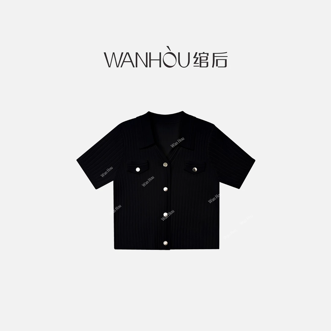 【C2726】#WH-设计师款时尚百搭简约休闲女装针织XF