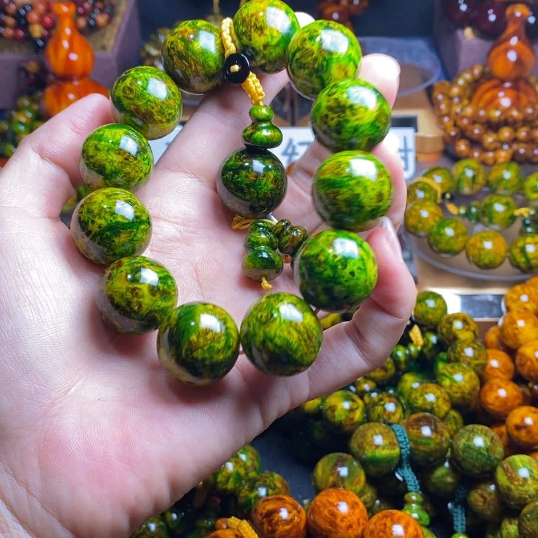 家***仔非金属木质琥珀木2.0尺寸龙鳞纹