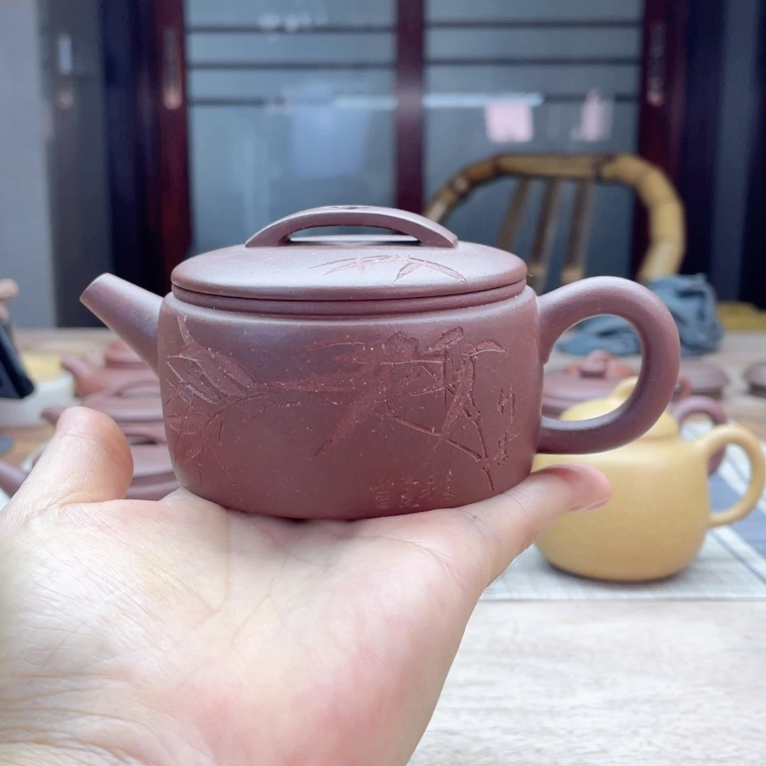 茶壶紫砂原矿半手工制作紫砂壶