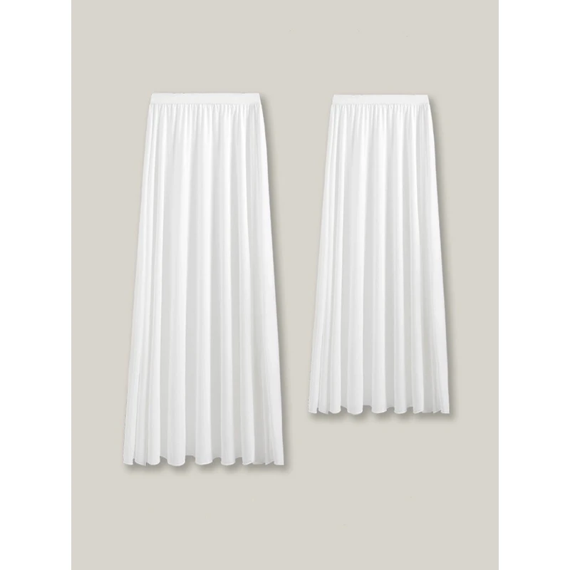 防走光半身裙女汉服内衬长裙防透马面裙内衬高腰松紧打底安全裤裙