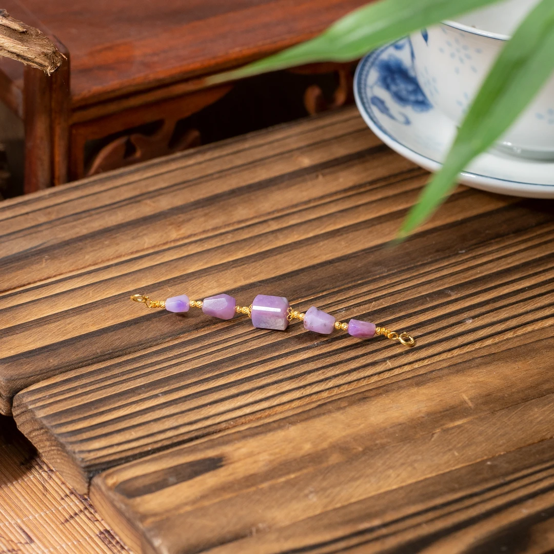 世间臻宝-18K金凝胶冰粉舒俱来延长链配件/长72mm+/多样性发/P943
