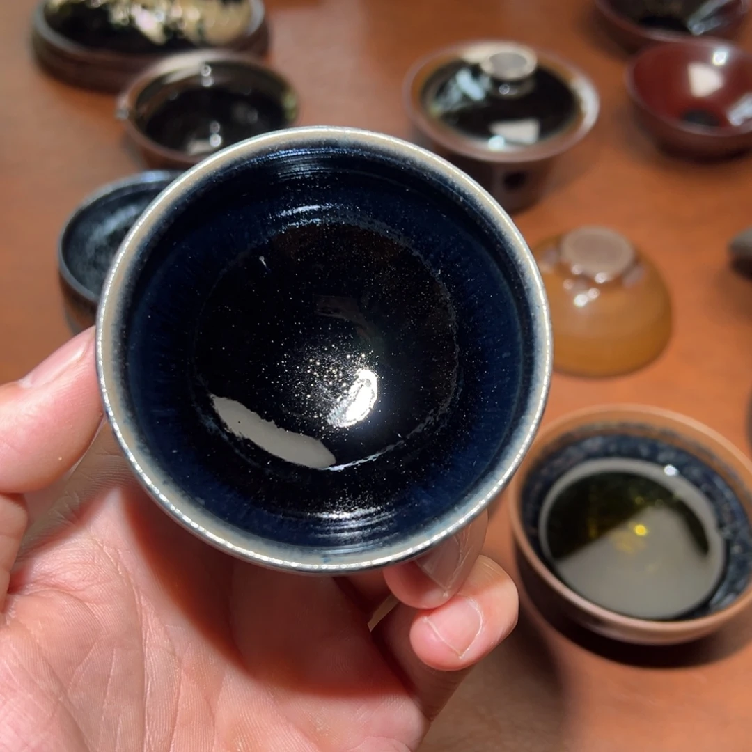 茶盏柴烧建盏主人杯建窑建盏