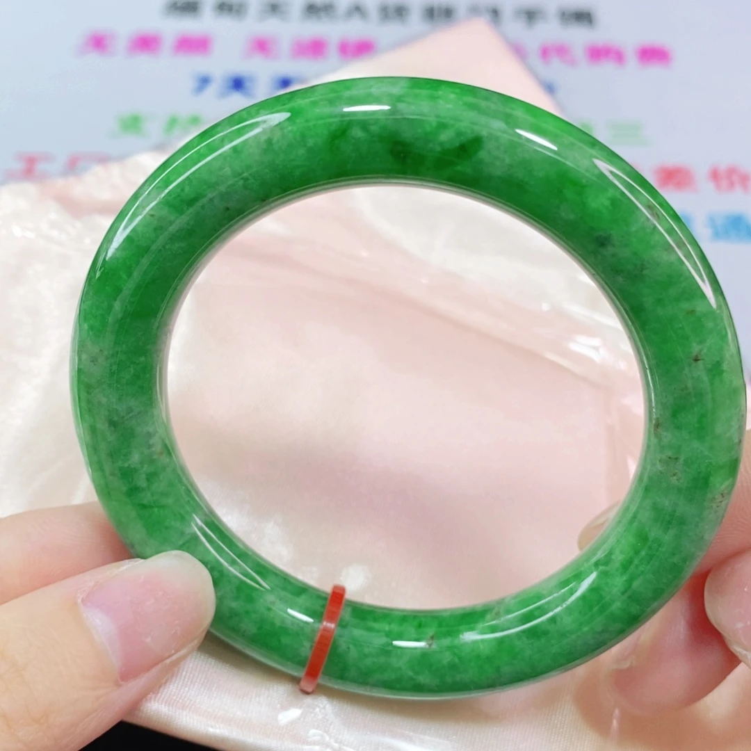 未镶嵌手镯翡翠54.5圆条