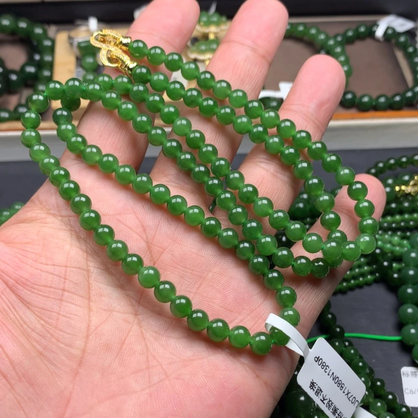 【闪购商品】颈饰未镶嵌和田玉（碧玉）缘***空6