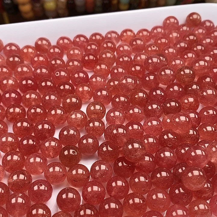 未镶嵌20个草莓晶卡10玛瑙/玉髓