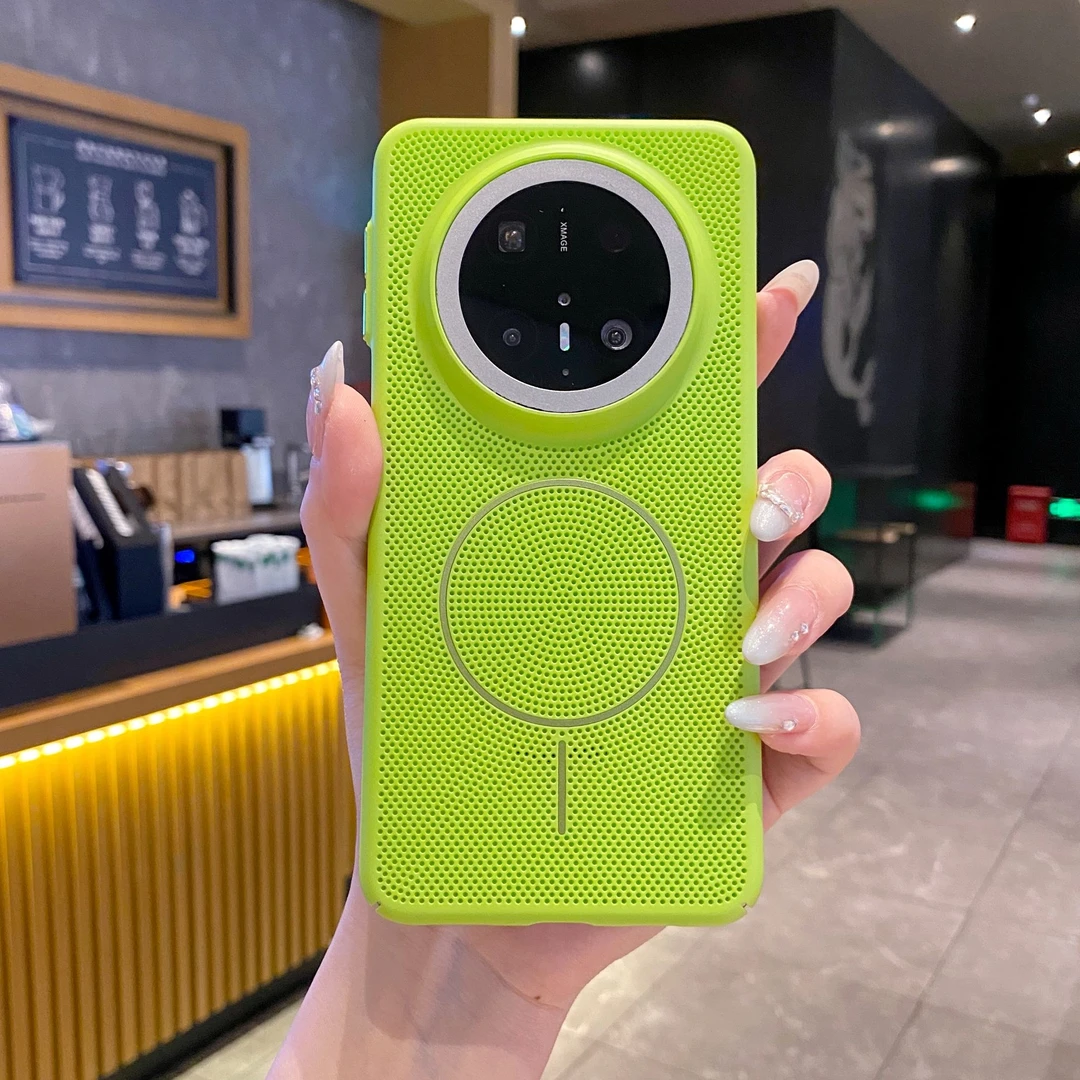 多巴胺配色适用华为mate70pro手机壳细圈磁吸散热mate60pro防摔壳