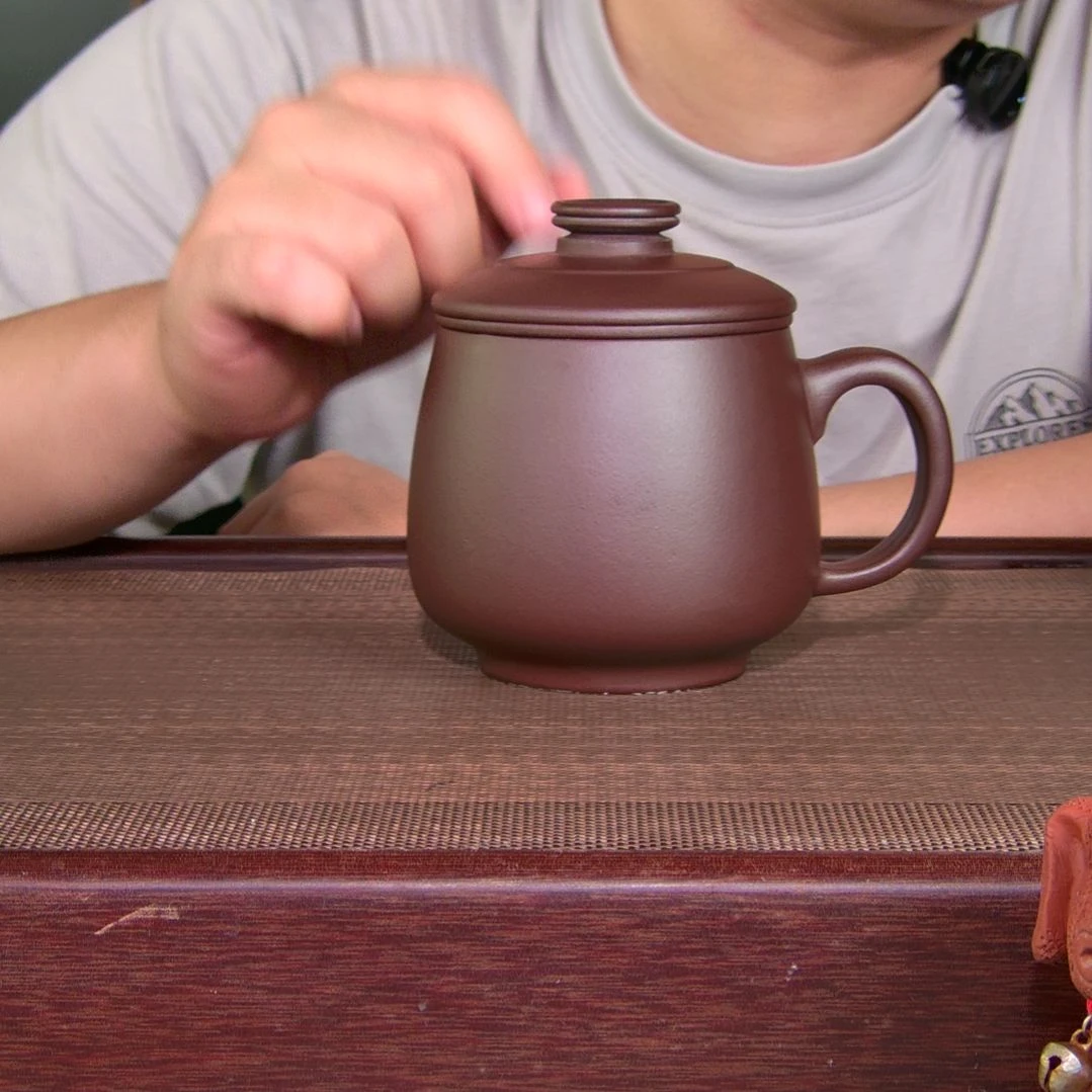 茶杯紫砂高货放漏