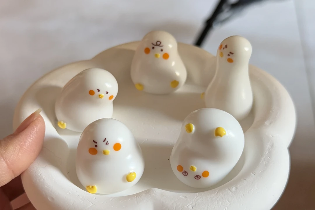 室内桌面摆件车内摆件装饰可爱小鸭