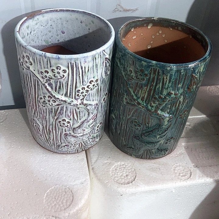 红陶口13。高19。。。。。