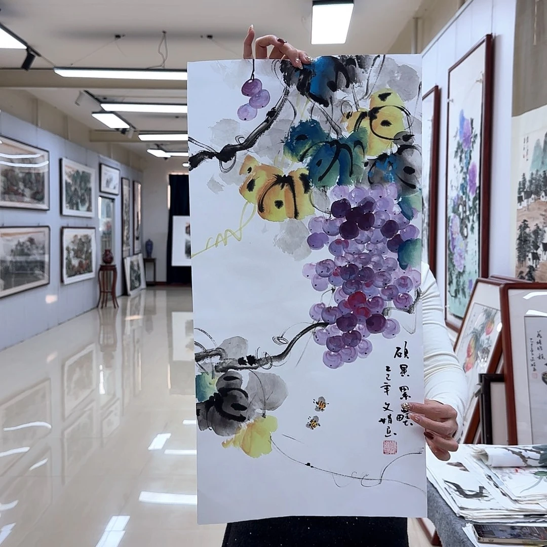 国画国画作品集一个由一
