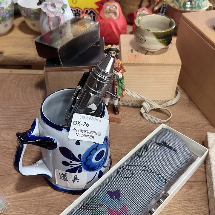 旧***曲瓷片摆件王掌柜好物推荐