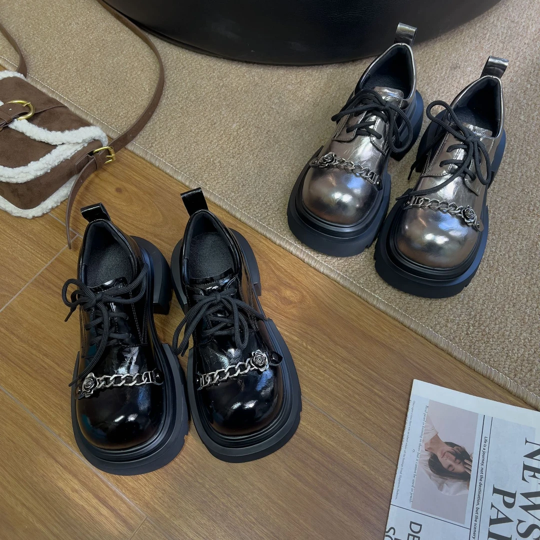 【HeiPa】安暖家春季穿新款厚底带时尚韩版靴子女款