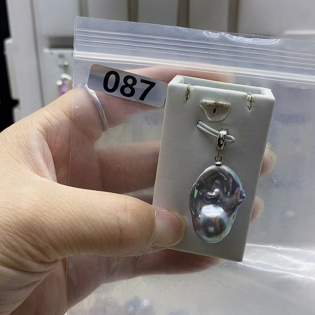 颈饰合金淡水珍珠
